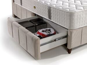 MD Polo Çekmeceli 90x190 Tek Kişilik Baza GM11751