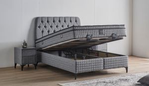 Elia 120x200 Tek Kişilik Yatak, Baza, Başlık Seti MYB1305A