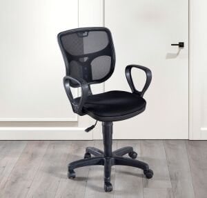 Fileli Bilgisayar Koltuğu Siyah TN0726