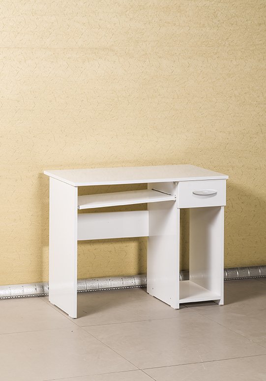 MD S273 Computer Desk (White)