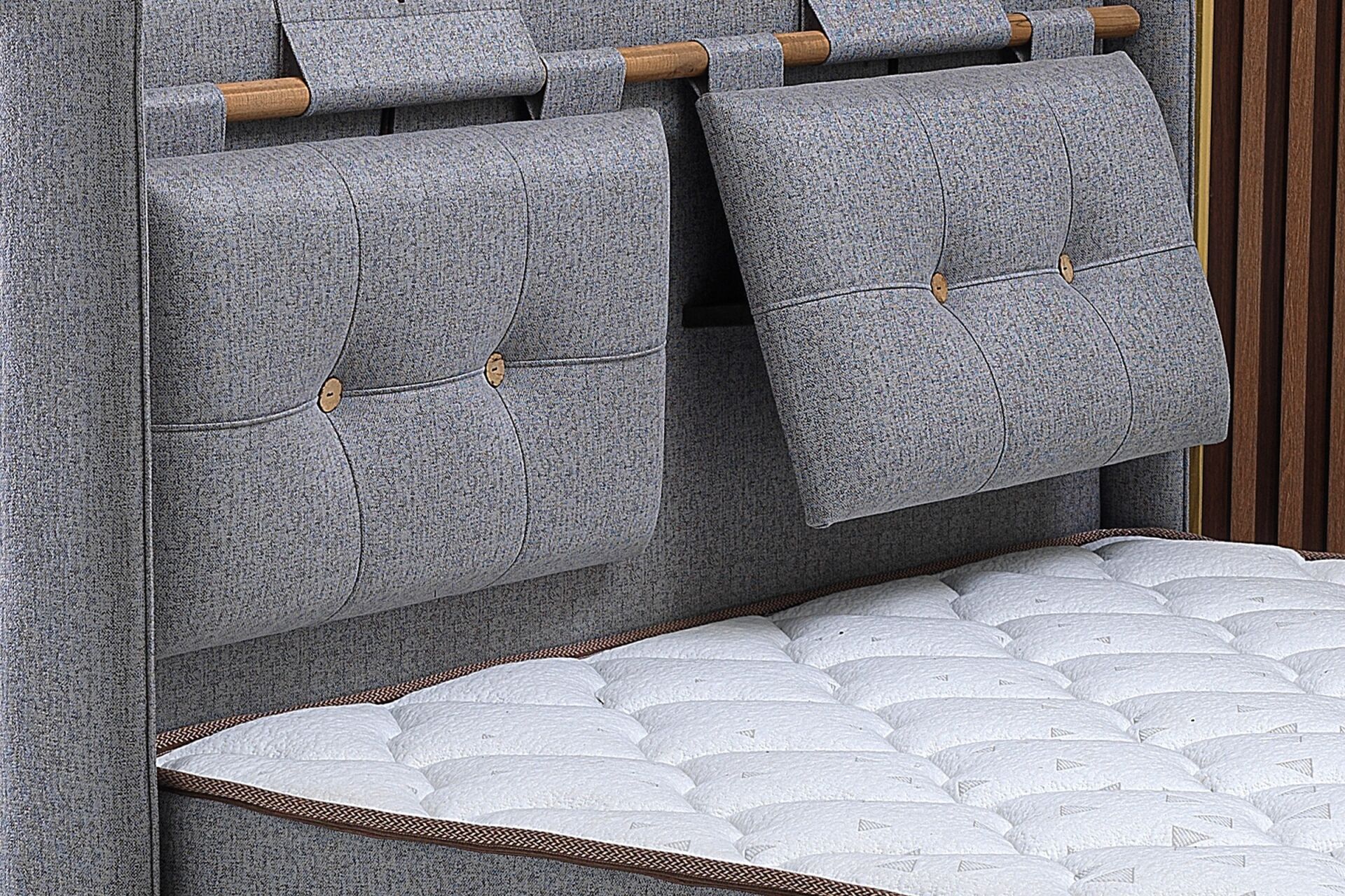 Pier 150 cm Çift Kişilik Baza Başlığı PV1206