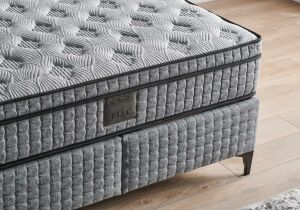 Elia 160x200 Çift Kişilik Yatak, Baza, Başlık Seti MYB1305A