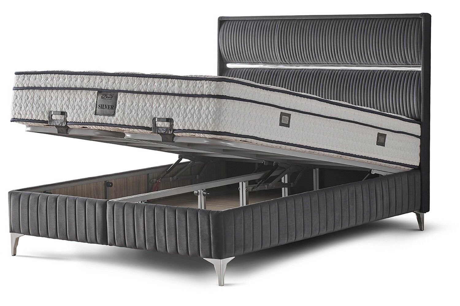 Silver 100x200 Tek Kişilik Baza