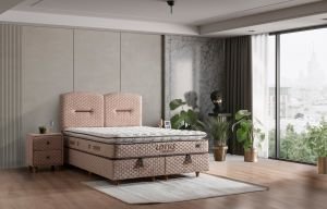 Lotus 150x200 Çift Kişilik Baza, Başlık Seti MBL1406