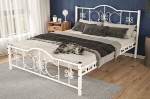 Pero Metal Karyola 90x200 ARM110 Beyaz