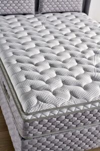 Truva 140x190 Çift Kişilik Yatak, Baza, Başlık Seti MYB1306