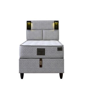 Parma 120x200 Tek Kişilik Yatak, Baza, Başlık Seti EY3008