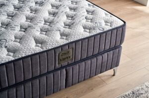 Lidya 100x200 Tek Kişilik Yatak, Baza, Başlık Seti MYB1307B
