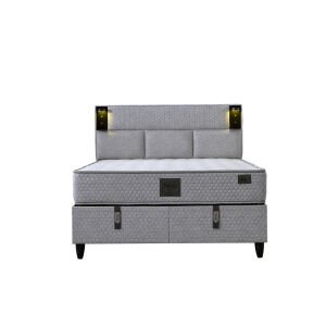 Parma 140x200 Çift Kişilik Yatak, Baza, Başlık Seti EY3008