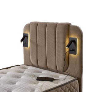 Arya 100x200 Tek Kişilik Yatak, Baza, Başlık Seti EY3009
