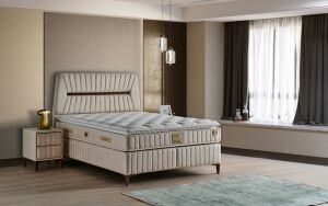 Star 120x200 Tek Kişilik Yatak, Baza, Başlık Seti MYB1308A