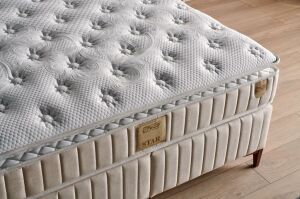 Star 120x200 Tek Kişilik Yatak, Baza, Başlık Seti MYB1308A