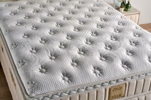 Star 120x200 Tek Kişilik Yatak, Baza, Başlık Seti MYB1308A