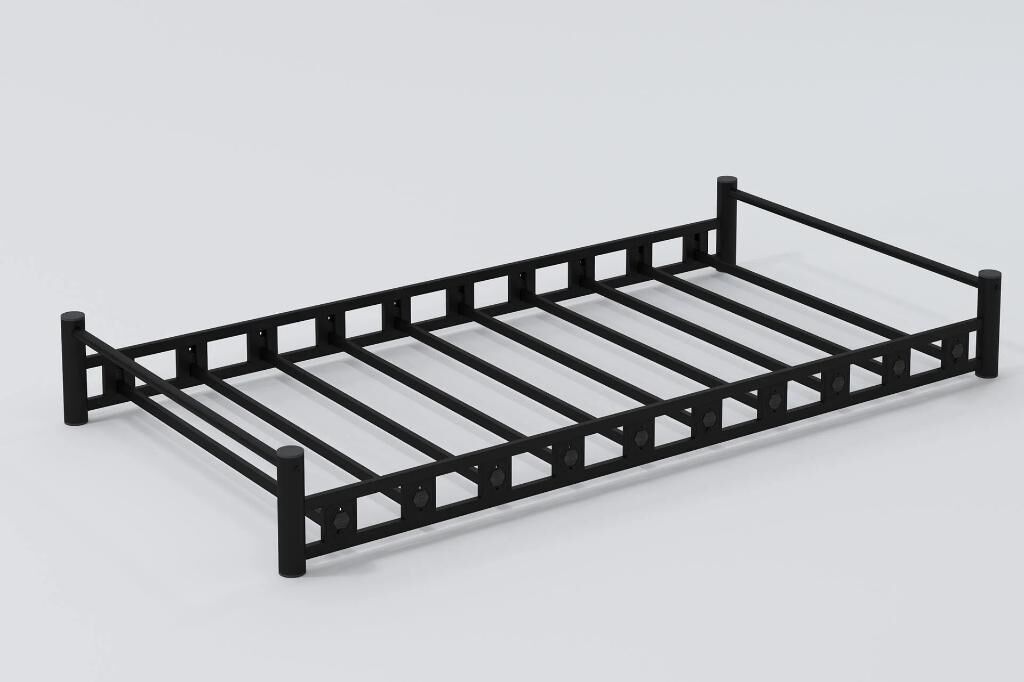 Trundle Bed 90x190 ARM059 Black