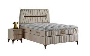 Star 150x200 Çift Kişilik Yatak, Baza, Başlık Seti MYB1308A