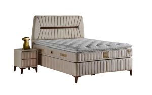 Star 160x200 Çift Kişilik Yatak, Baza, Başlık Seti MYB1308A