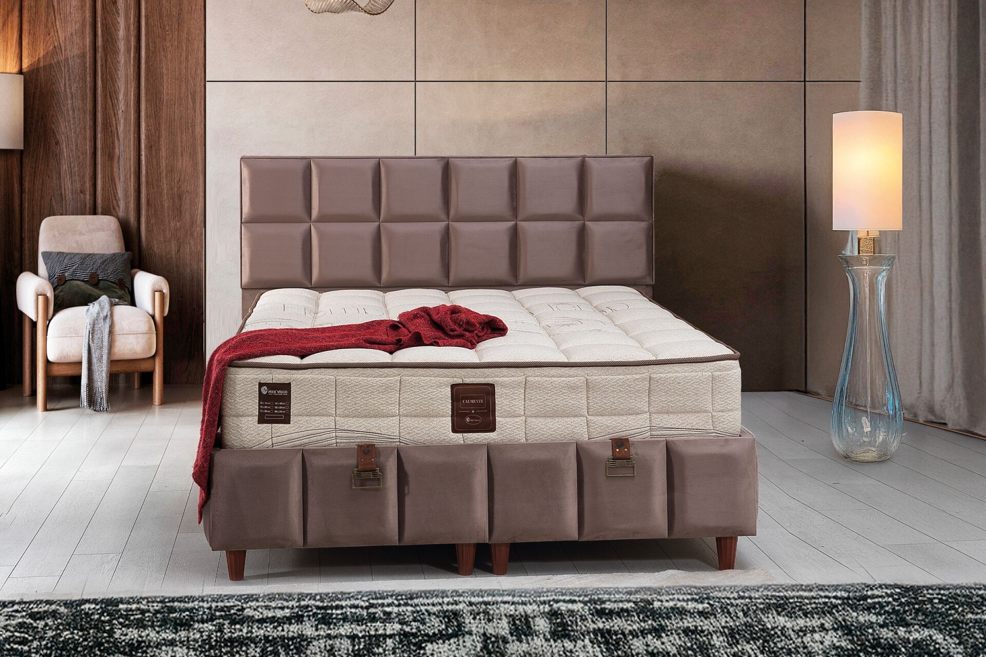 Calmante 200 cm Çift Kişilik Baza Başlığı PV1210