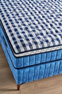 Star 120x200 Tek Kişilik Yatak, Baza, Başlık Seti MYB1308B
