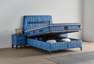 Star 120x200 Tek Kişilik Yatak, Baza, Başlık Seti MYB1308B
