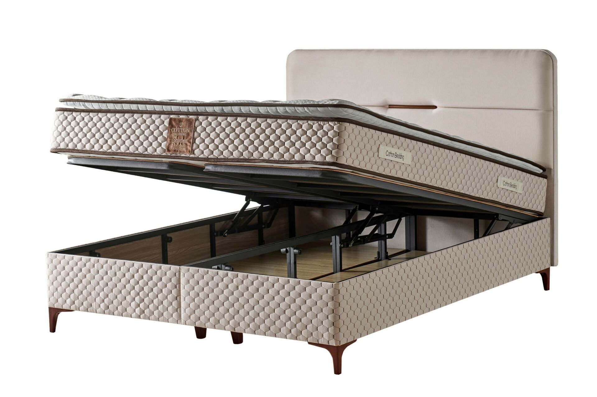Loft 150x200 Çift Kişilik Baza, Başlık Seti CB3417
