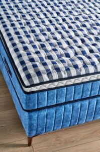 Star 160x200 Çift Kişilik Yatak, Baza, Başlık Seti MYB1308B