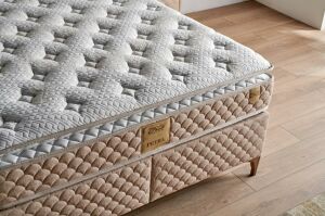Petra 100x200 Tek Kişilik Yatak, Baza, Başlık Seti MYB1309A