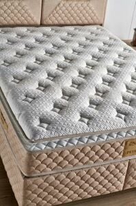Petra 100x200 Tek Kişilik Yatak, Baza, Başlık Seti MYB1309A