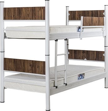 MD S323 Wooden Bunk Bed 90x190 cm