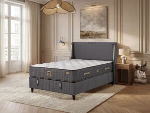İkon 160x200 Çift Kişilik Yatak, Baza, Başlık Seti EY3010