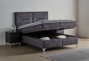 Petra 150x200 Çift Kişilik Yatak, Baza, Başlık Seti MYB1309B