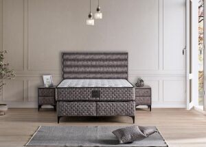 Riva 120x200 Tek Kişilik Yatak, Baza, Başlık Seti MYB1310B