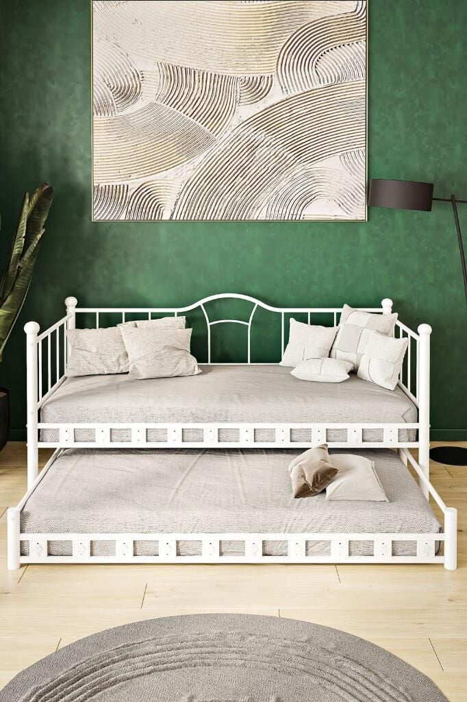 Kamelya Yavrulu Sedir ve Yatak Seti 90x190 ARM149