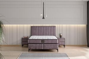 Venta 150x200 Çift Kişilik Yatak, Baza, Başlık Seti MYB1311A