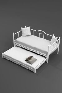 Kamelya Yavrulu Sedir ve Yatak Seti 90x200 ARM149 (Nakit 13.110₺)