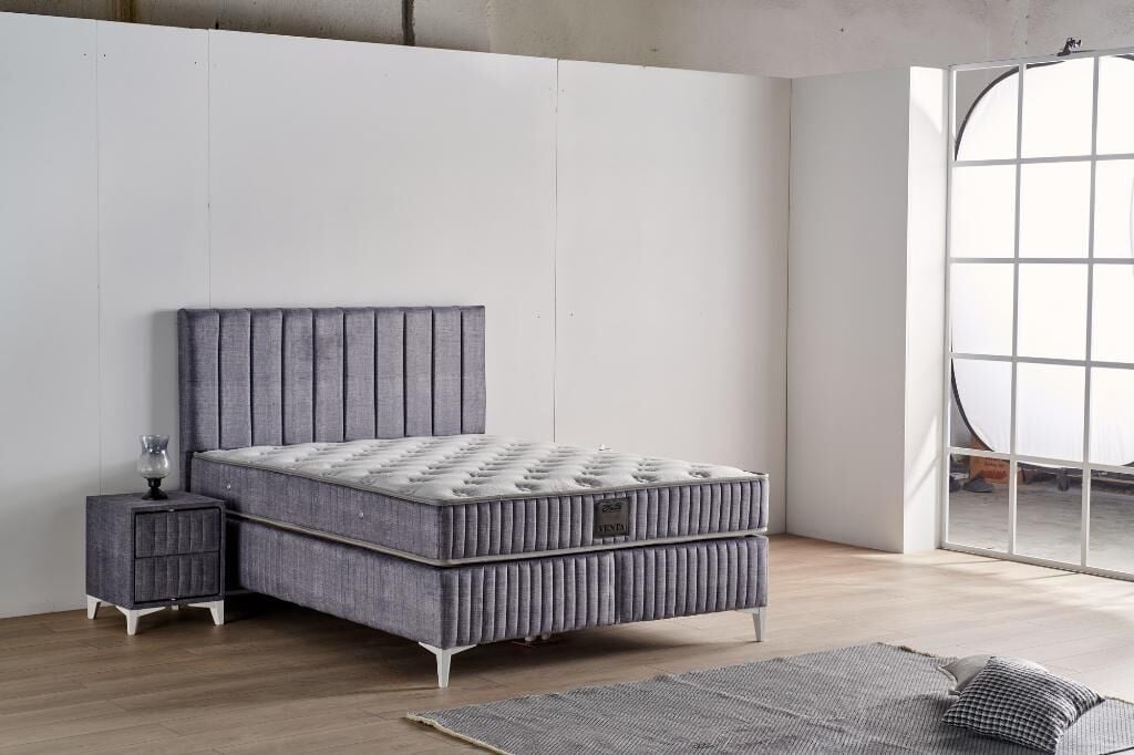 Venta 120x200 Single Mattress, Divan Base, Headboard Set MYB1311B