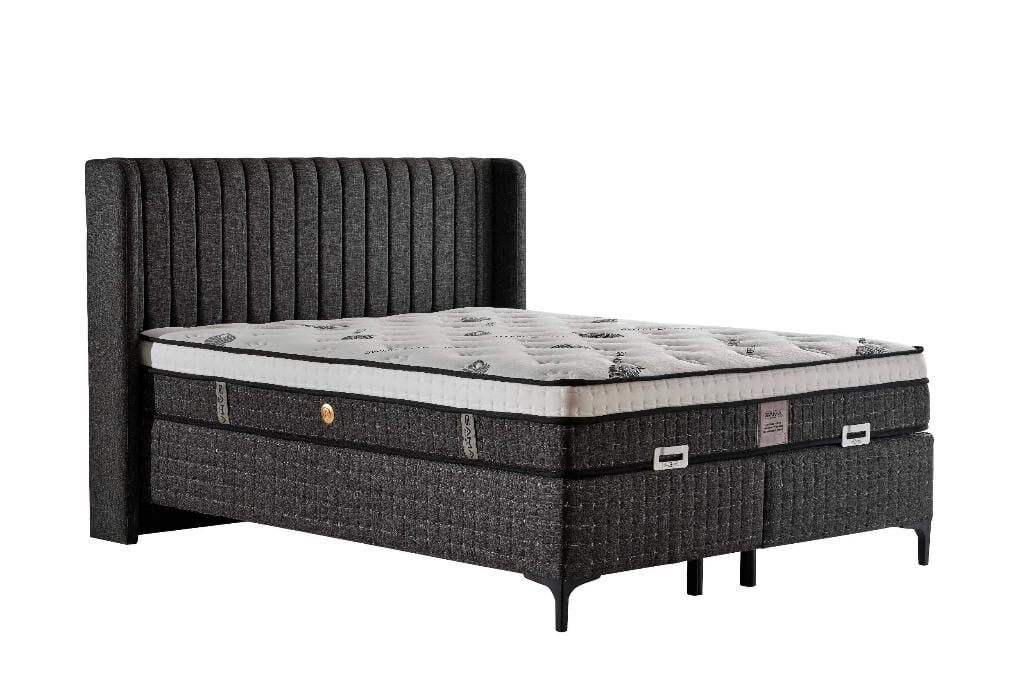 MD Alize 140x200 Çift Kişilik Yatak, Baza, Başlık Seti GM190