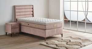 Arobel 120x200 Tek Kişilik Yatak, Baza, Başlık Seti MYB1312A