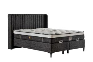 MD Alize 200x200 Çift Kişilik Yatak, Baza, Başlık Seti GM190