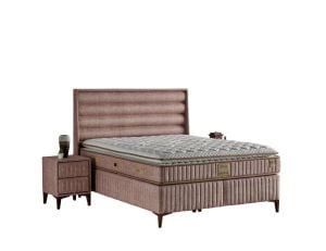 Arobel 150x200 Çift Kişilik Yatak, Baza, Başlık Seti MYB1312A
