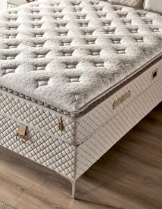 Trend 160x200 Çift Kişilik Yatak, Baza, Başlık Seti