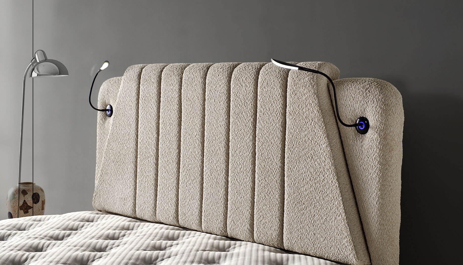 Barlas 160cm Çift Kişilik Başlık