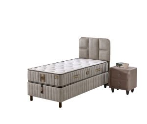 Pien 90x190 Tek Kişilik Yatak, Baza, Başlık Seti EY3014