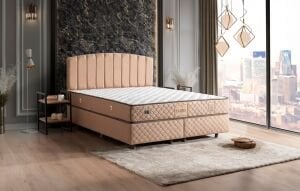 Flora 200x200 Çift Kişilik Baza, Başlık Seti MBL1415