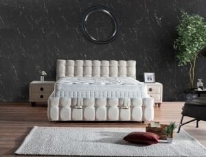 Form Sleep 90x190 Tek Kişilik Yatak, Baza, Başlık Seti CP1003