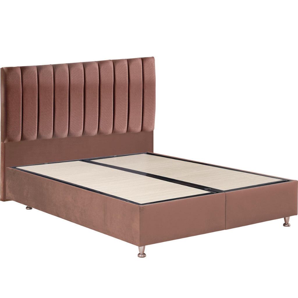 MD Falset 100x200 Divan Base, Headboard Set KG1040