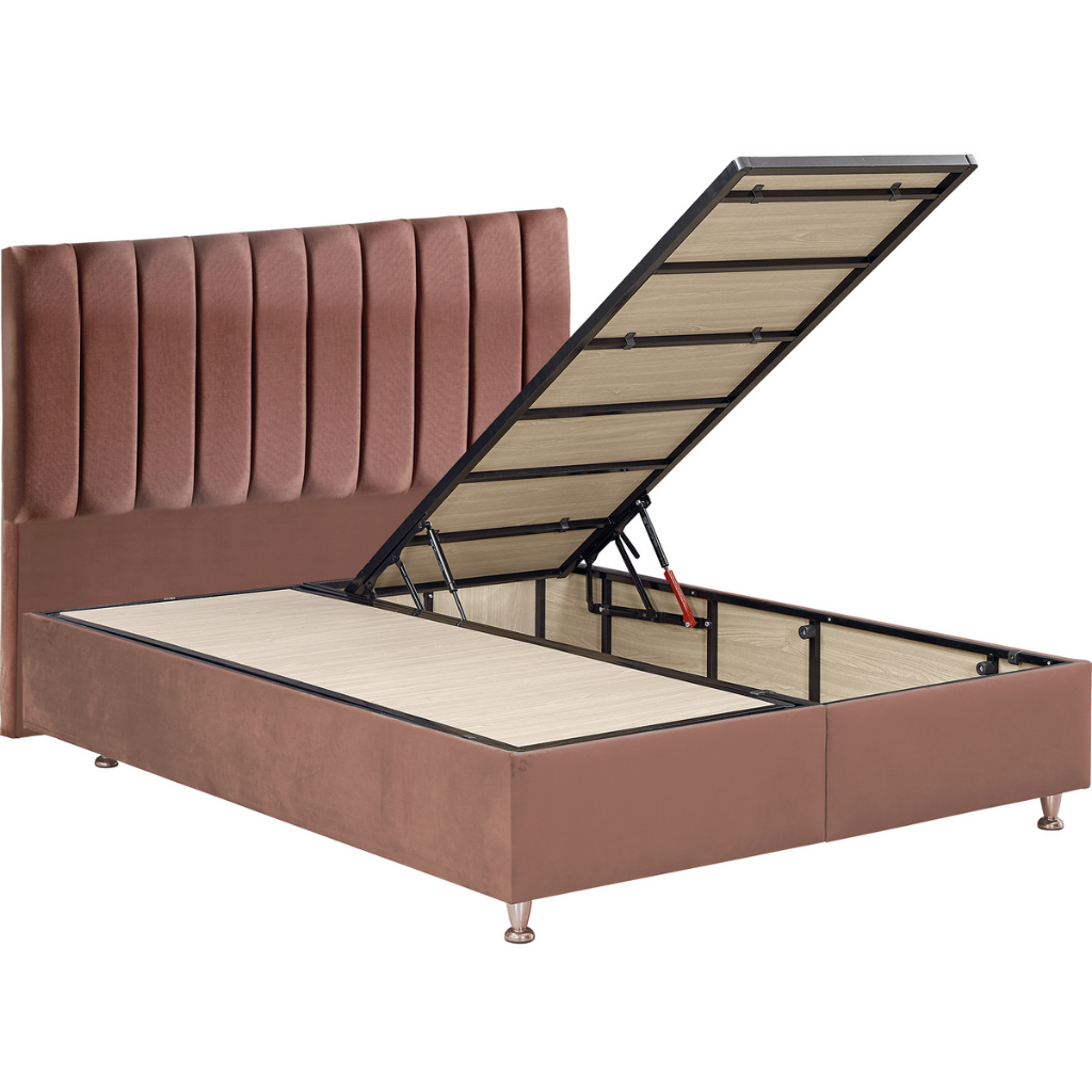 MD Falset 100x200 Divan Base, Headboard Set KG1040