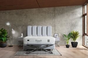 Kermes 90x190 Tek Kişilik Yatak, Baza, Başlık Seti MBL1001