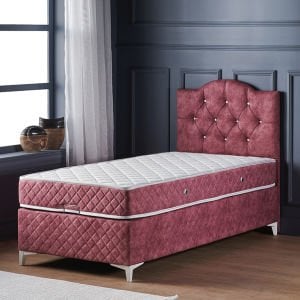 Venüs 120x200 Tek Kişilik Yatak, Baza, Başlık Seti MYB1317B