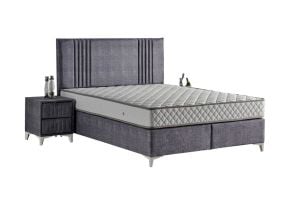 Delta 140x190 Çift Kişilik Yatak, Baza, Başlık Seti MYB1318