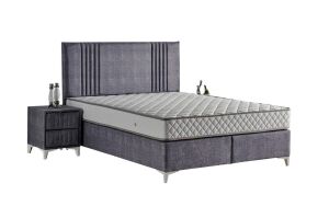 Delta 140x190 Çift Kişilik Yatak, Baza, Başlık Seti MYB1318